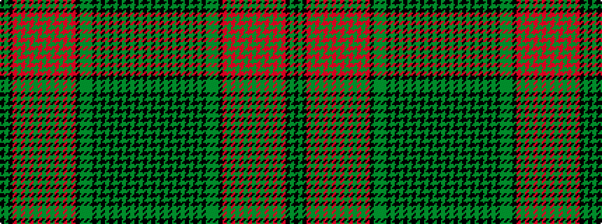 idealised woven sample of pattern GKGKGKGKGKGKGKGGGKRGRGRGRGRGRGRGRKGK