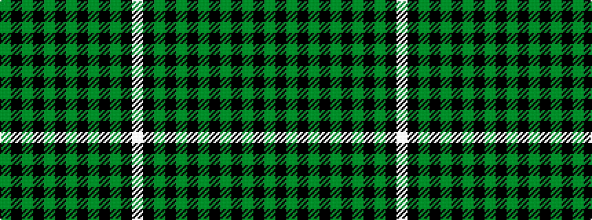 idealised woven sample of pattern GKGKGKGKGKGKW