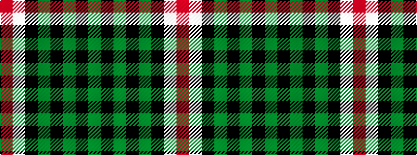 idealised woven sample of pattern GKGKGKWR