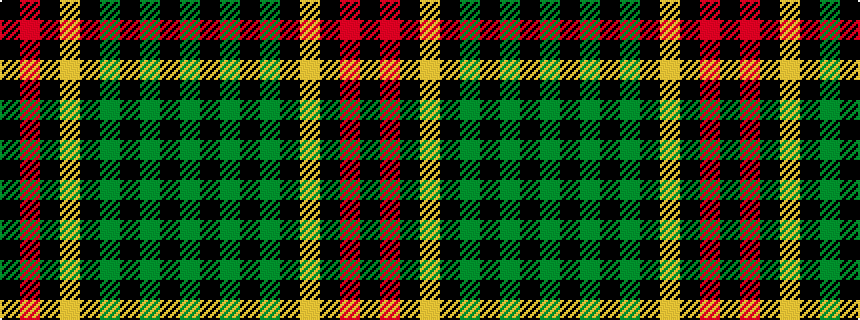 idealised woven sample of pattern GKGKGKYKRK