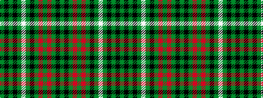 idealised woven sample of pattern GKGKGWGKGRGRGKG