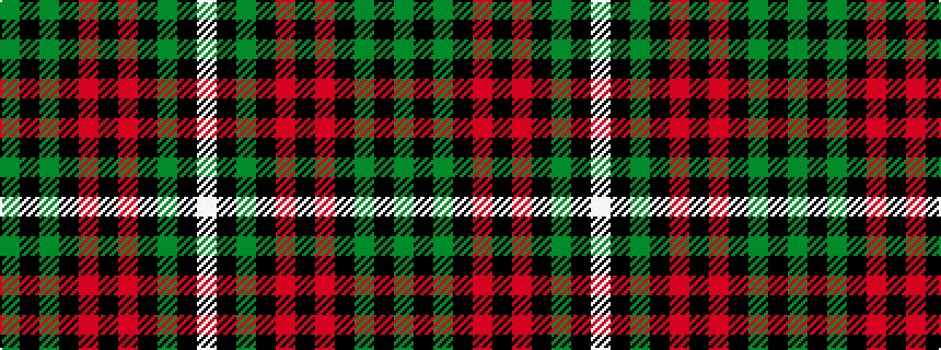idealised woven sample of pattern GKGKRKRKGKW