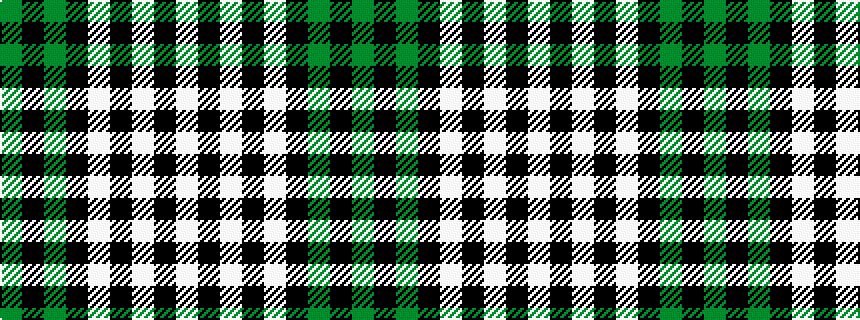 idealised woven sample of pattern GKGKWKWKW