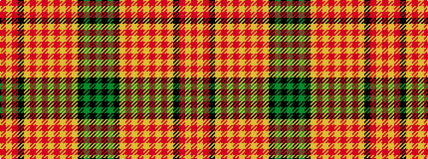 idealised woven sample of pattern GKGKYRYRYRYRYKRYR