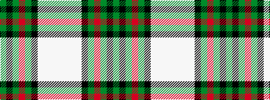 idealised woven sample of pattern GKGRGKWWWW