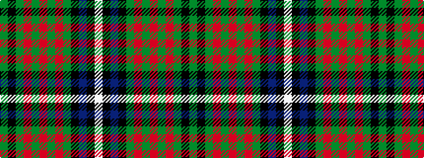 idealised woven sample of pattern GKGRGRGRGKBKW