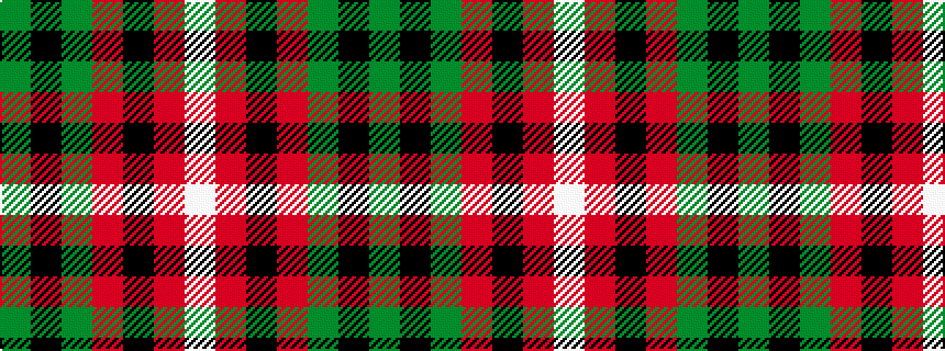 idealised woven sample of pattern GKGRKRW