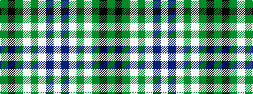 idealised woven sample of pattern GKGWGWBW