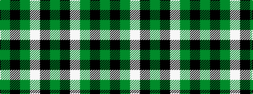 idealised woven sample of pattern GKGWKG