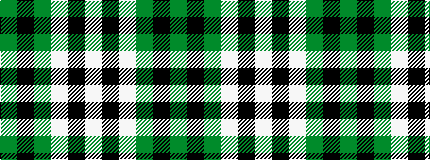 idealised woven sample of pattern GKGWKW