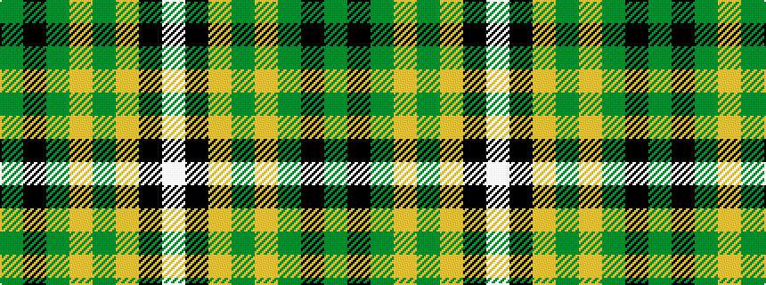 idealised woven sample of pattern GKGYGYKW