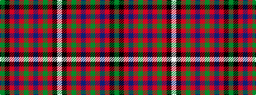 idealised woven sample of pattern GKRBRGRBRGRKW