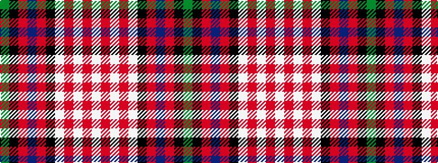 idealised woven sample of pattern GKRBRKWRWRW