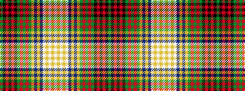 idealised woven sample of pattern GKRKRKGRGRGYBYBWYWYW
