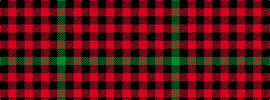 idealised woven sample of pattern GKRKRKRK