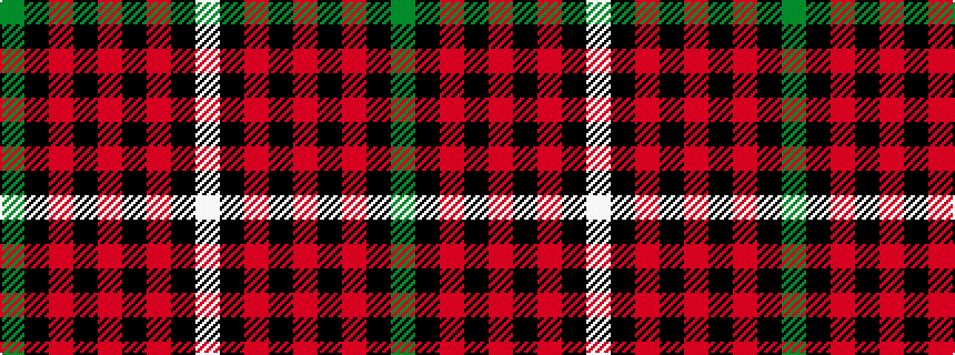 idealised woven sample of pattern GKRKRKRKW