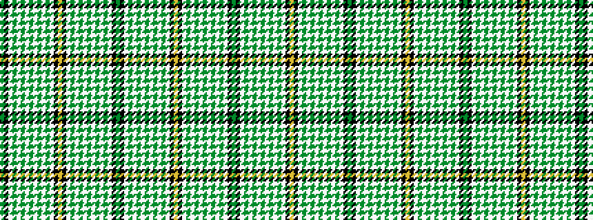 idealised woven sample of pattern GKWGWGWGWGWGWKYKWGWGWGWGWGWKG