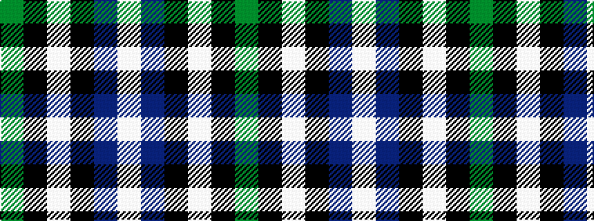 idealised woven sample of pattern GKWKBW