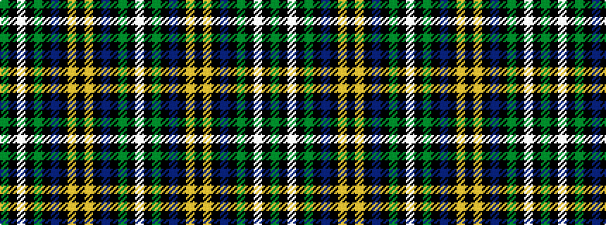 idealised woven sample of pattern GKWKGKBKYKYKBKGKW