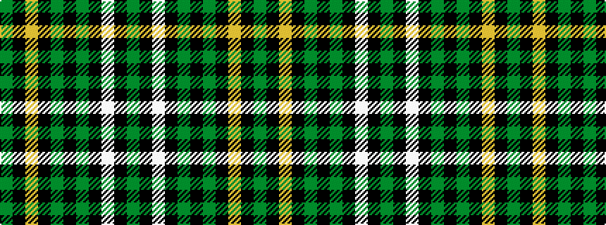idealised woven sample of pattern GKWKGKGKYKG