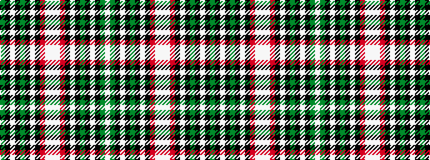 idealised woven sample of pattern GKWKGKWKRWWWRKWKGKWKGW