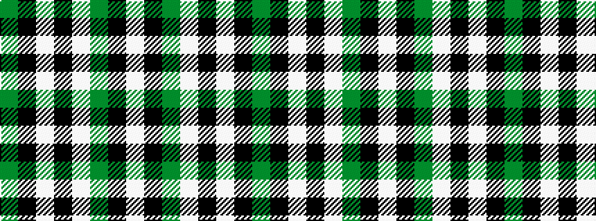 idealised woven sample of pattern GKWKWGKW