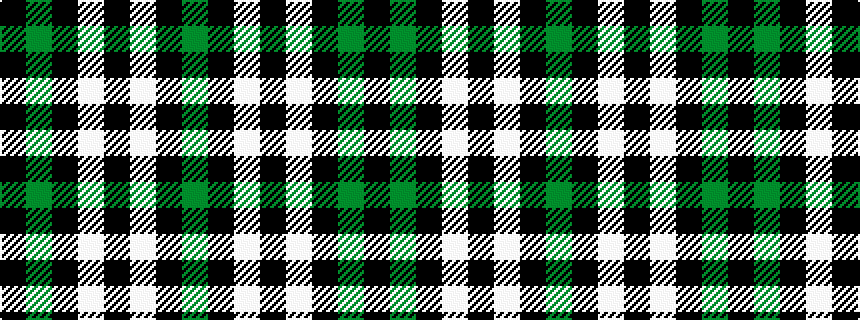 idealised woven sample of pattern GKWKWKGK