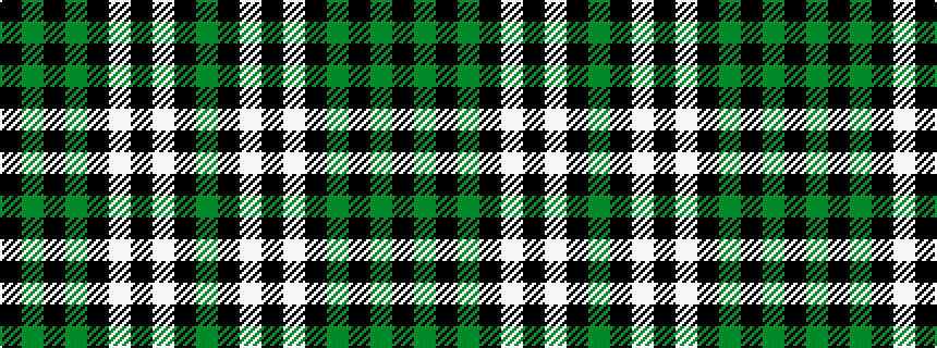 idealised woven sample of pattern GKWKWKGKGK