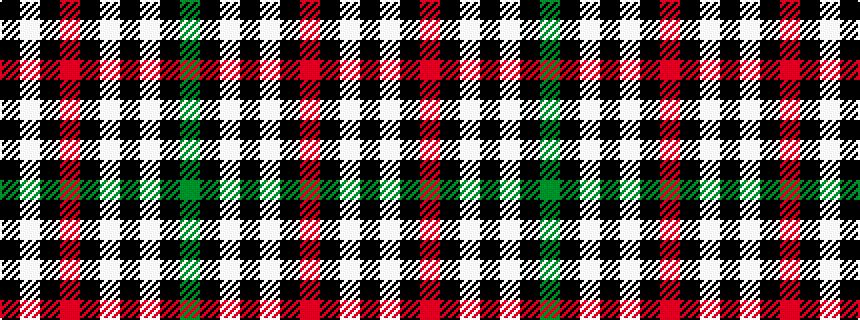 idealised woven sample of pattern GKWKWKRKWK