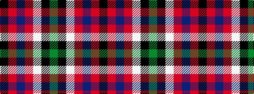 idealised woven sample of pattern GKWRBRK