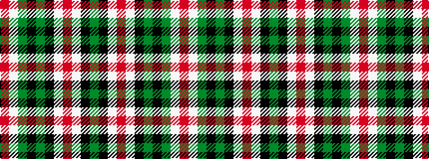 idealised woven sample of pattern GKWRWKGKGWR