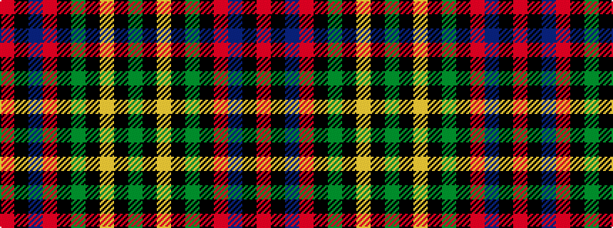 idealised woven sample of pattern GKYKGKRBKR