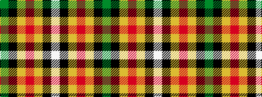 idealised woven sample of pattern GKYRYKW