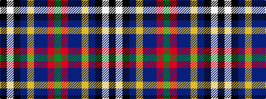 idealised woven sample of pattern GRBBYBKWK