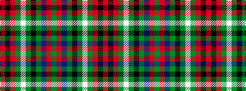 idealised woven sample of pattern GRBGKGWGRKR