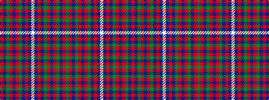 idealised woven sample of pattern GRBGRBRGBRBWBRBGRBRGBR