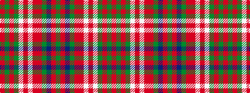 idealised woven sample of pattern GRBGRRWRWGRGR