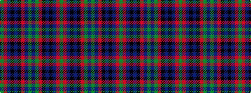 idealised woven sample of pattern GRBKBKRBGBGRKBKBRG