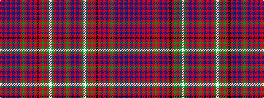 idealised woven sample of pattern GRBRBRGWGRGRKRBRBRGRBRBRBRBR