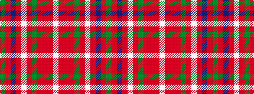 idealised woven sample of pattern GRBRWRGRRRW