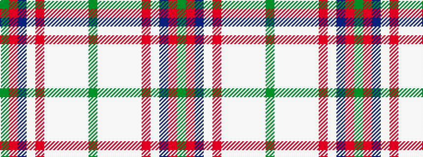 idealised woven sample of pattern GRBWRWWWWWG