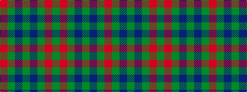 idealised woven sample of pattern GRGBGBGR