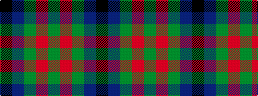 idealised woven sample of pattern GRGBK