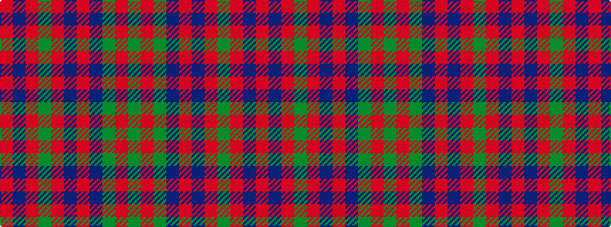 idealised woven sample of pattern GRGBRBRGRBR