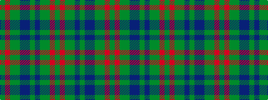 idealised woven sample of pattern GRGGBBGBGGRG