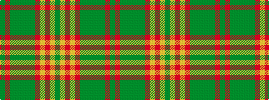 idealised woven sample of pattern GRGGGGGRYRYG