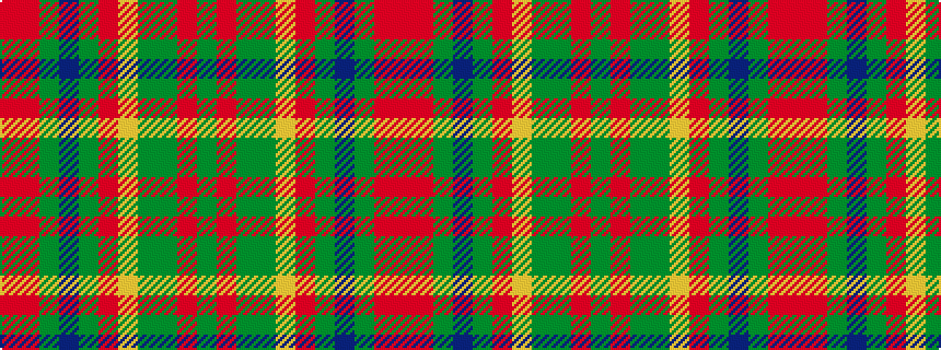 idealised woven sample of pattern GRGGYRGBGRR