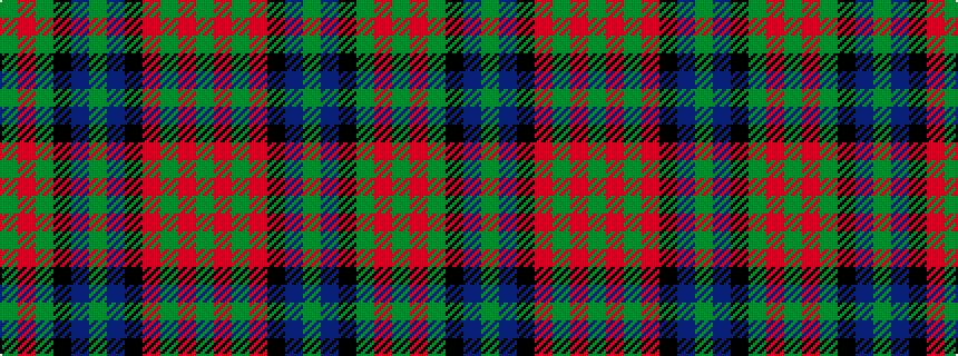 idealised woven sample of pattern GRGKBGBKRGRG