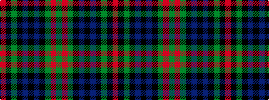 idealised woven sample of pattern GRGKBKBKGKR