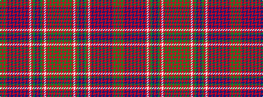 idealised woven sample of pattern GRGRBRBRBRBRBRBRWRGBRBGRWRGRGRGRG
